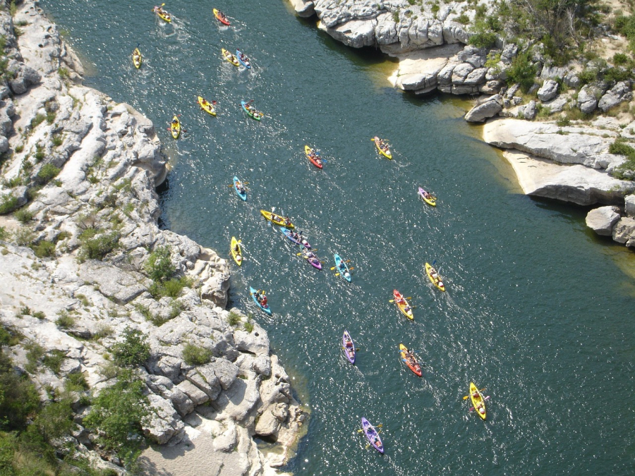 canoë en Ardeche